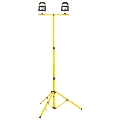 שני פרוז’קטורים LED 10W על חצובה