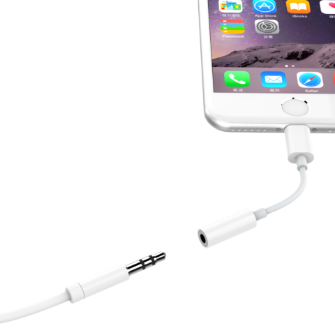 מתאם Audio ל- IPHONE