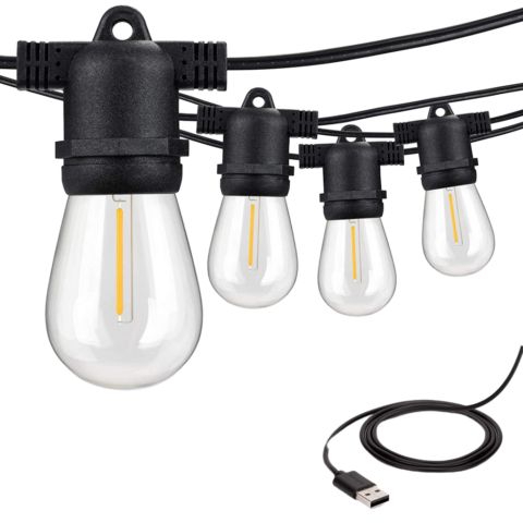 גרילנדה 8 מטרים עם חיבור USB