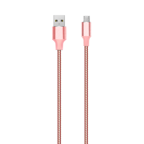 כבל מטאלי מיקרו USB
