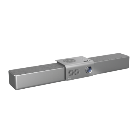 מקרן LCD HD אלחוטי משולב SOUND BAR - אפור